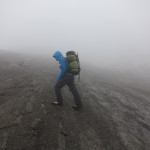 Pello dans la tempête.