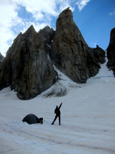 Base Camp au pied du Grand Cap