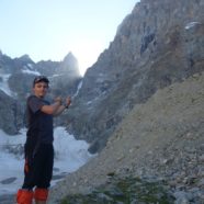 Pilier sud de la barre des Ecrins