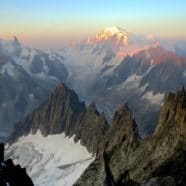 Arête du Moine, Aiguille Verte